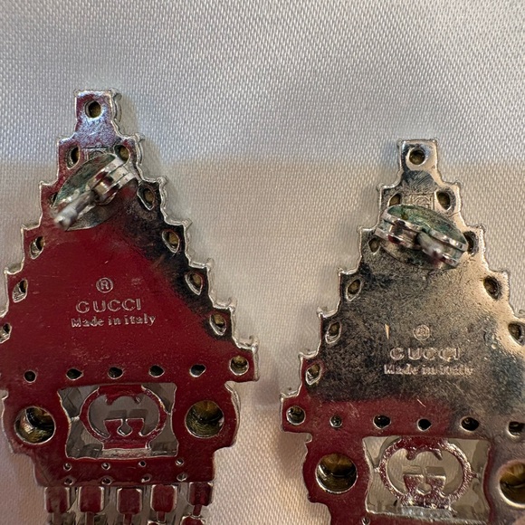 Gucci Silver crystal earring - Picture 5 of 6